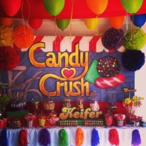 Candy Crush Themed Birthday