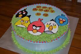 Cake - Angry Bird Themed