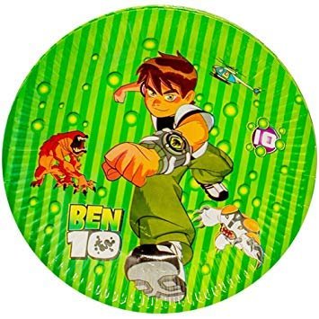 Party Plates - Ben10 Themed