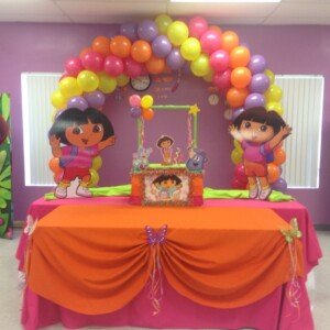 Stage - Dora Birthday Theme