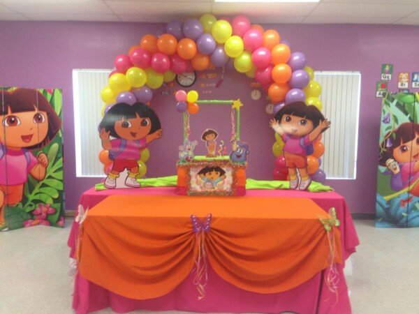 Stage - Dora Birthday Theme